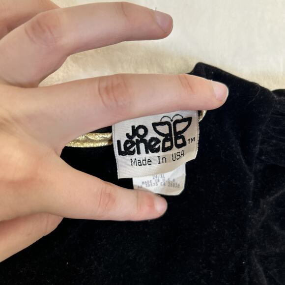 2) Vintage 90's 18m Green & 24m Black/Gold Velvet Holiday Dresses Bnfts Charity - Picture 3 of 11